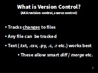 What is Version Control?