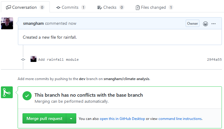 GitHub pull request #3