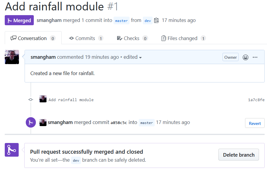 GitHub pull request #4
