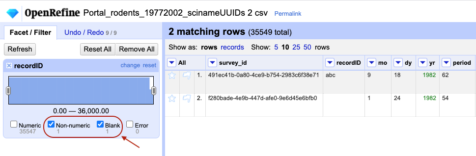 OpenRefine Clustering